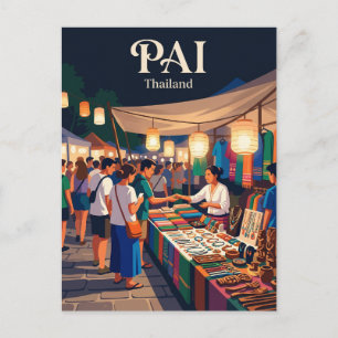 Cartão Postal Pai Tailândia