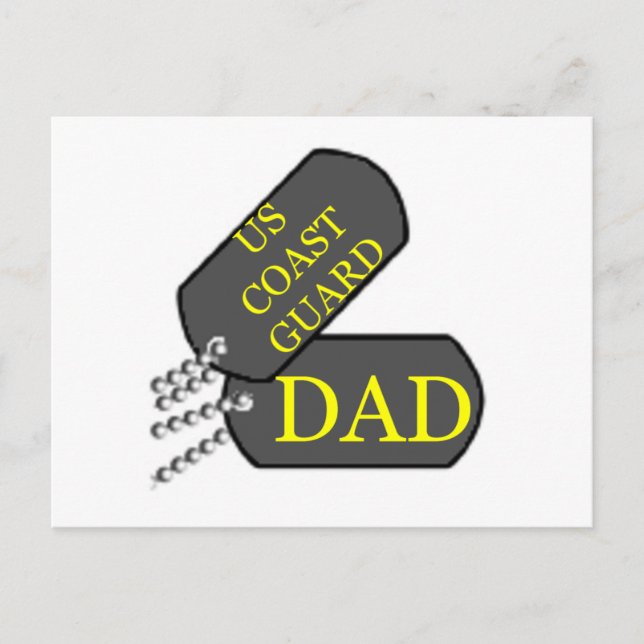 CARTÃO POSTAL PAI USCG (Frente)
