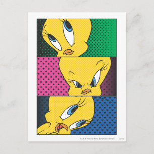 Cartão Postal Painéis Comic Tweety