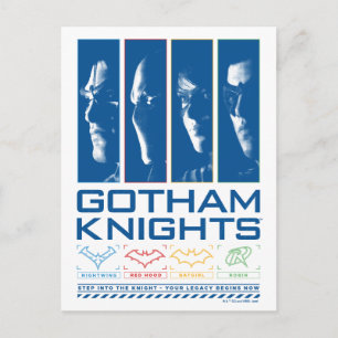 Cartão Postal Painéis de Gotham Knights