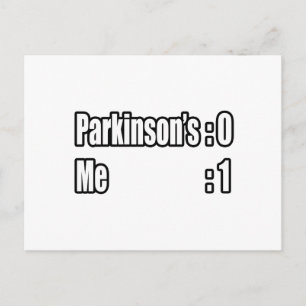 Cartão Postal Painel de Avaliação de Parkinson (Me)