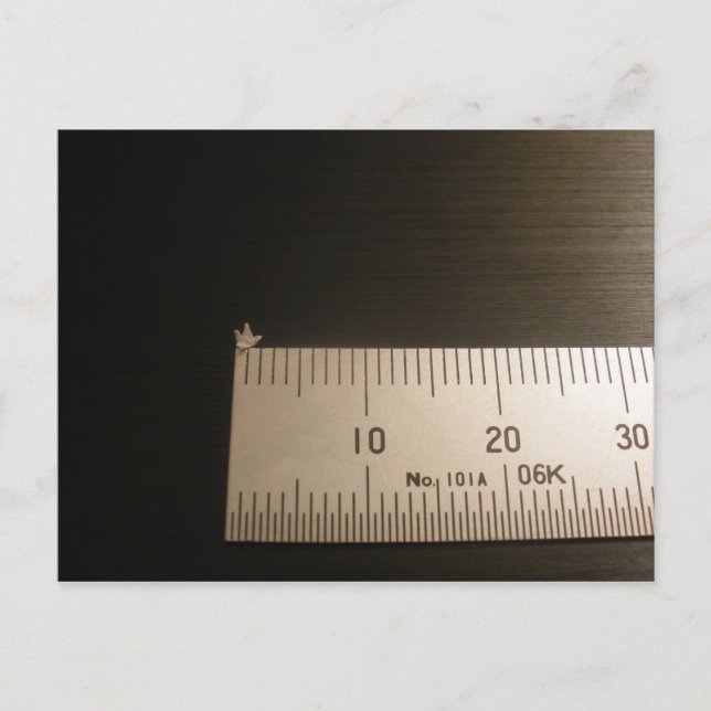 Cartão Postal Painel de Origami 2mm (Frente)