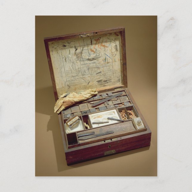 Cartão Postal Paintbox de John James Audubon (Frente)