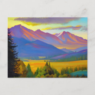 Cartão Postal Painting Oregon