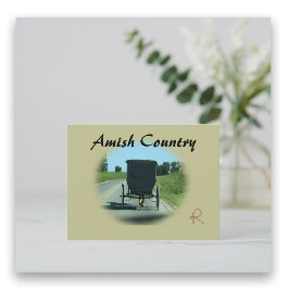 Cartão Postal País Amish