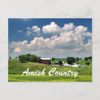 Cartão Postal País Amish