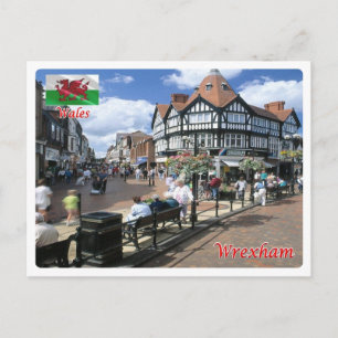 Cartão Postal País de Gales - Wrexham -