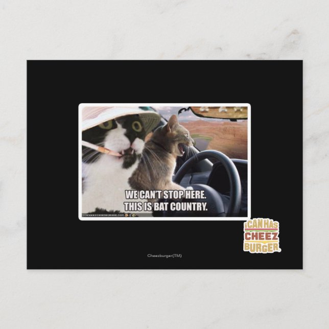 Cartão Postal País do Bat (Frente)