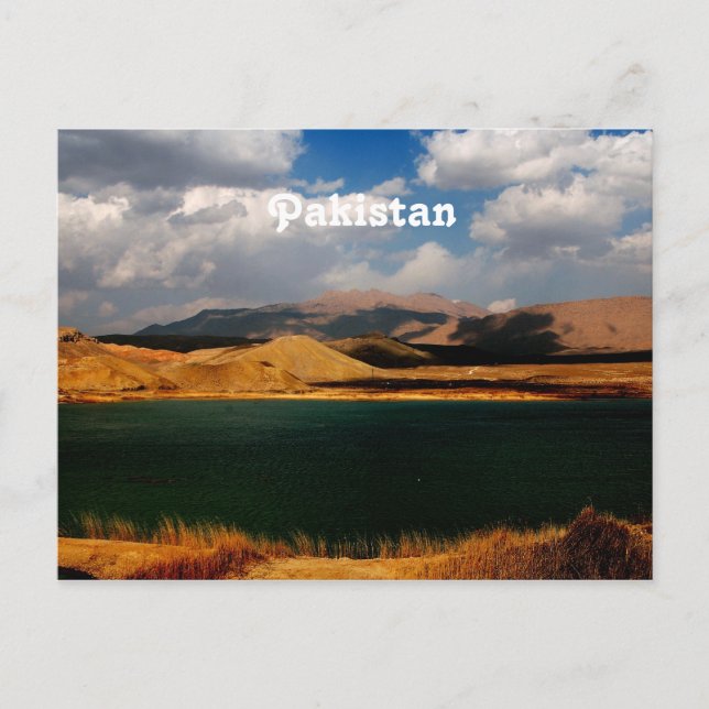 Cartão Postal País do Paquistão (Frente)