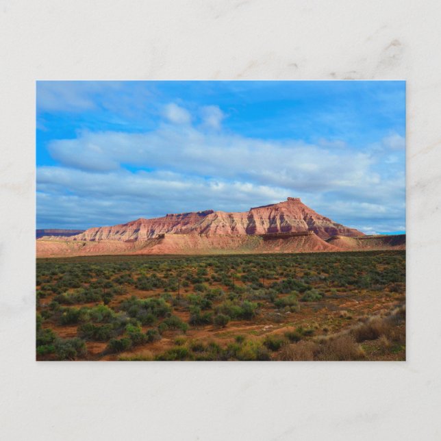 Cartão Postal País do Sudeste de Utah (Frente)