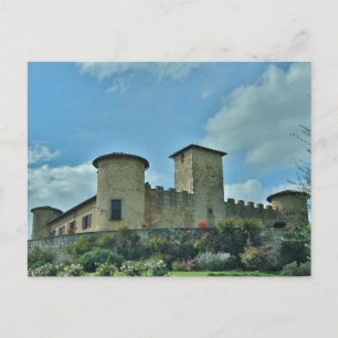 Cartão Postal País do Vinho Italiano
