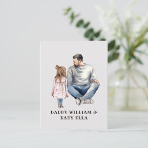 Cartão Postal Pais e filhas personalizadas (12)