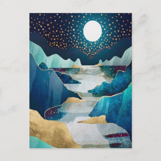 Cartão Postal paisagem (Frente)