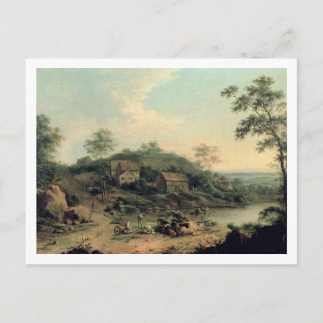 Cartão Postal Paisagem, 1758 (Frente)