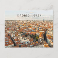 Paisagem Aérea de Madrid Espanha Viagem