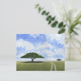 Cartão Postal Paisagem Africana