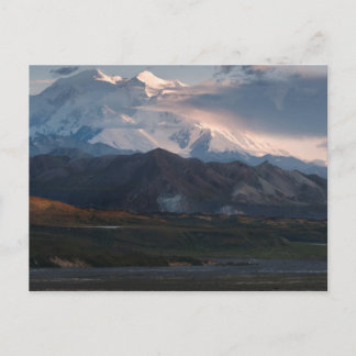 Cartão Postal Paisagem Cênica Denali, Alasca