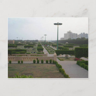 Cartão Postal Paisagem Cénica do Parque Benazir em Impressão