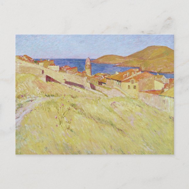 Cartão Postal Paisagem Collioure (Frente)