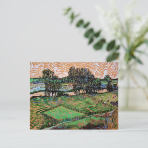 Cartão Postal Paisagem com Ponte sobre o Oise