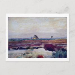 Cartão Postal Paisagem com uma Fazenda, Van Gogh Fine Art