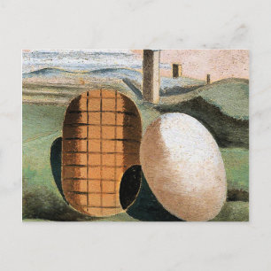 Cartão Postal Paisagem Composição famosa pintura de Paul Nash