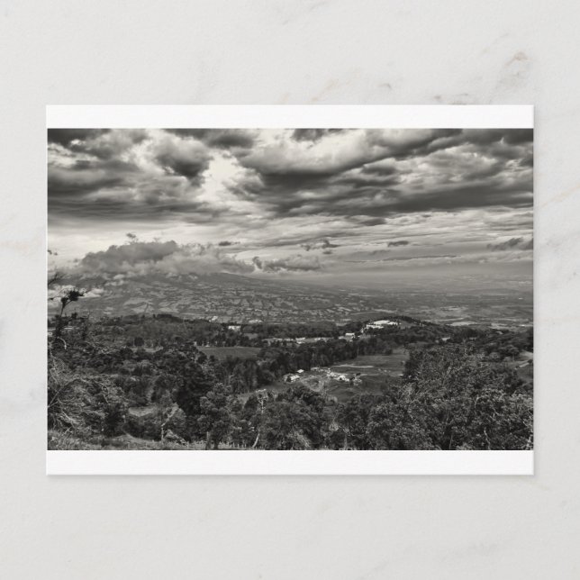 Cartão Postal Paisagem Costa Rica (Frente)