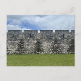 Cartão Postal Paisagem Costeira do Forte Histórico