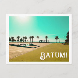 Cartão Postal Paisagem da Arquitetura do Batumi Georgia