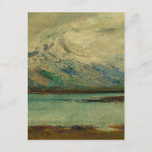 Cartão Postal Paisagem da Montanha Tatra por Ladislav Mednyanszk