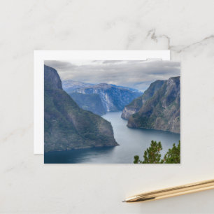 Cartão Postal Paisagem da Noruega
