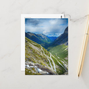 Cartão Postal Paisagem da Noruega