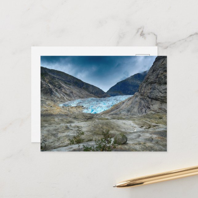 Cartão Postal Paisagem da Noruega (Frente/Verso In Situ)