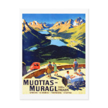 paisagem das montanhas Muottas Muragl, Suíça