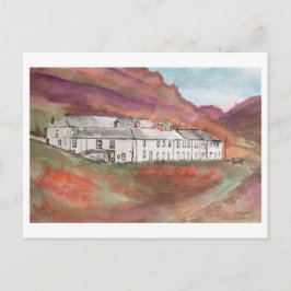 Cartão Postal Paisagem de Boscastle Cornwall – Arte Costeira