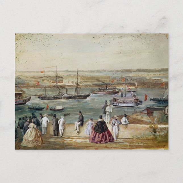 Cartão Postal Paisagem de Cuba (Frente)