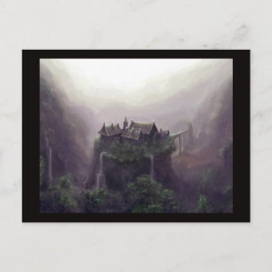 Cartão Postal Paisagem de Fantasia