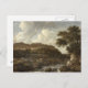 Cartão Postal Paisagem de floresta montanhosa com um tormento (Frente/Verso)