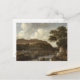 Cartão Postal Paisagem de floresta montanhosa com um tormento (Frente/Verso In Situ)