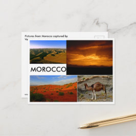 Cartão Postal Paisagem de Marrocos