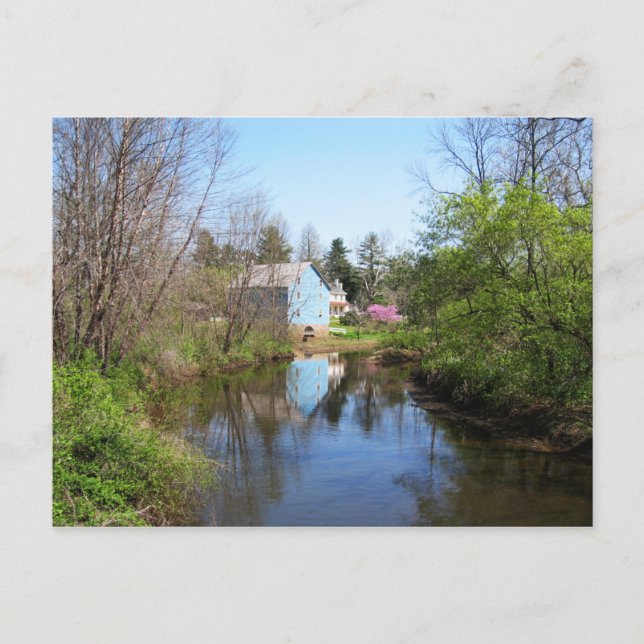 Cartão Postal Paisagem de Nova Jersey (Frente)