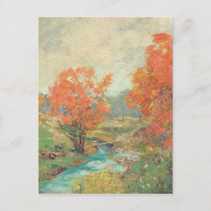 Cartão Postal Paisagem de outono - Midwest, EUA