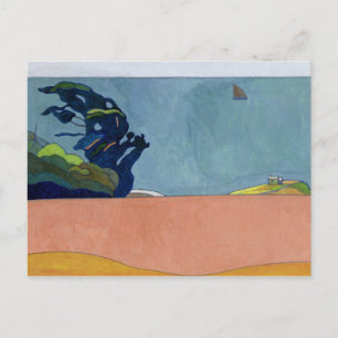 Cartão Postal Paisagem de Pouldu, c.1892