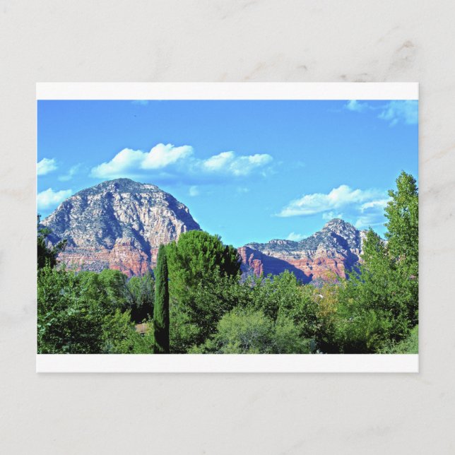 Cartão Postal Paisagem de Sedona (Frente)