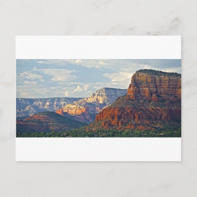 Cartão Postal Paisagem de Sedona (Frente)