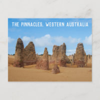 Paisagem de The Pinnacles Austrália Ocidental
