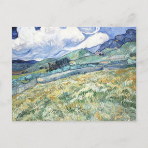 Cartão Postal Paisagem de Van Gogh de Santo-Rémy