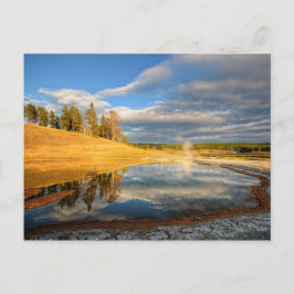 Cartão Postal Paisagem de Yellowstone