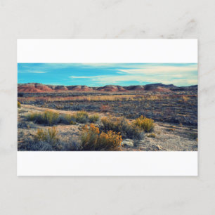 Cartão Postal Paisagem do Deserto no Sul de Utah