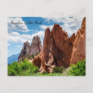Cartão Postal Paisagem do Jardim dos Deuses Colorado